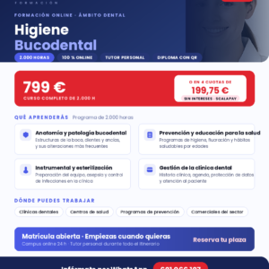 Técnico Higienista Dental 2000H